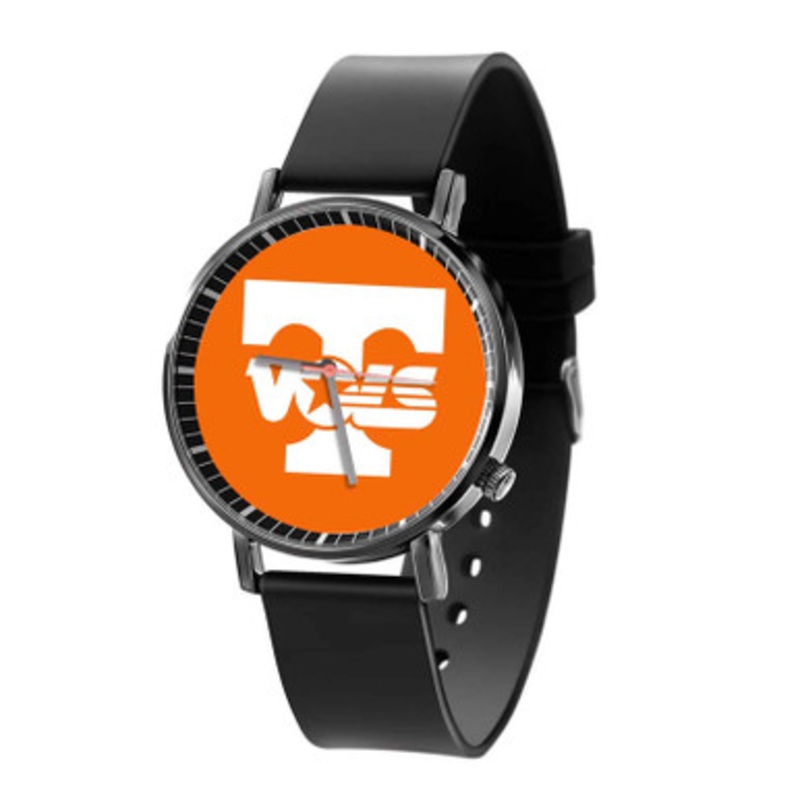 Tennessee Volunteers Black Quartz Watch Unisex With Premium Gift Box