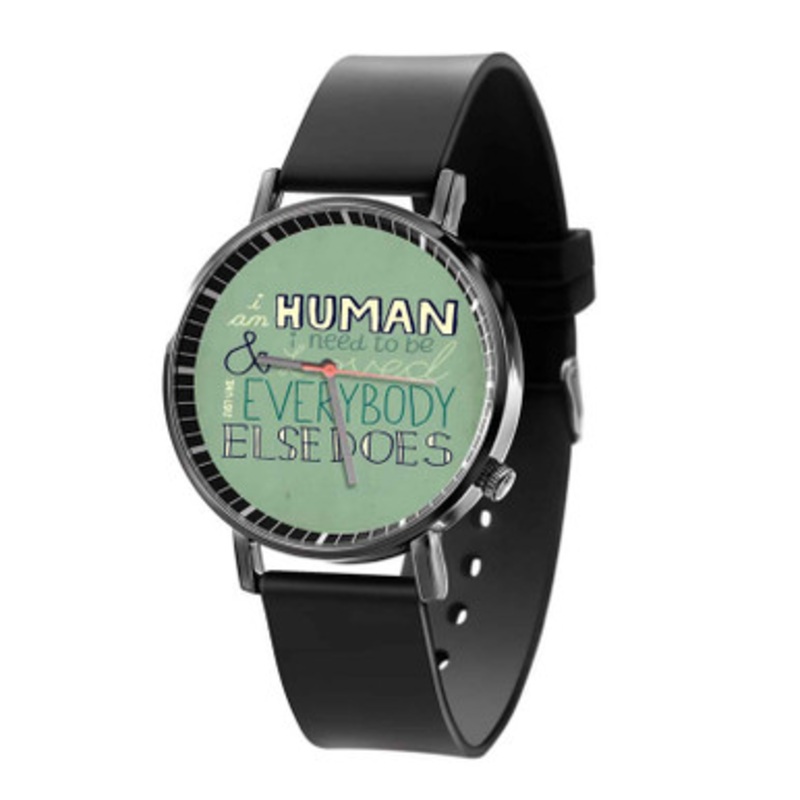 The Smiths Lyrics Quotes Black Quartz Watch Unisex With Premium Gift Box