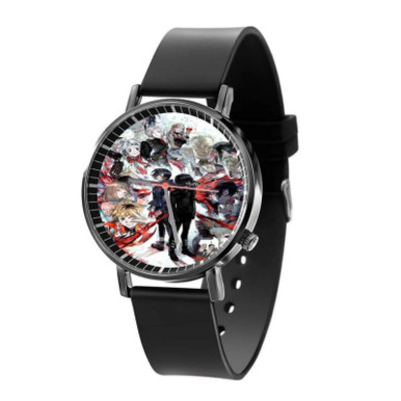 Tokyo Ghoul Art Arts Black Quartz Watch Unisex With Premium Gift Box