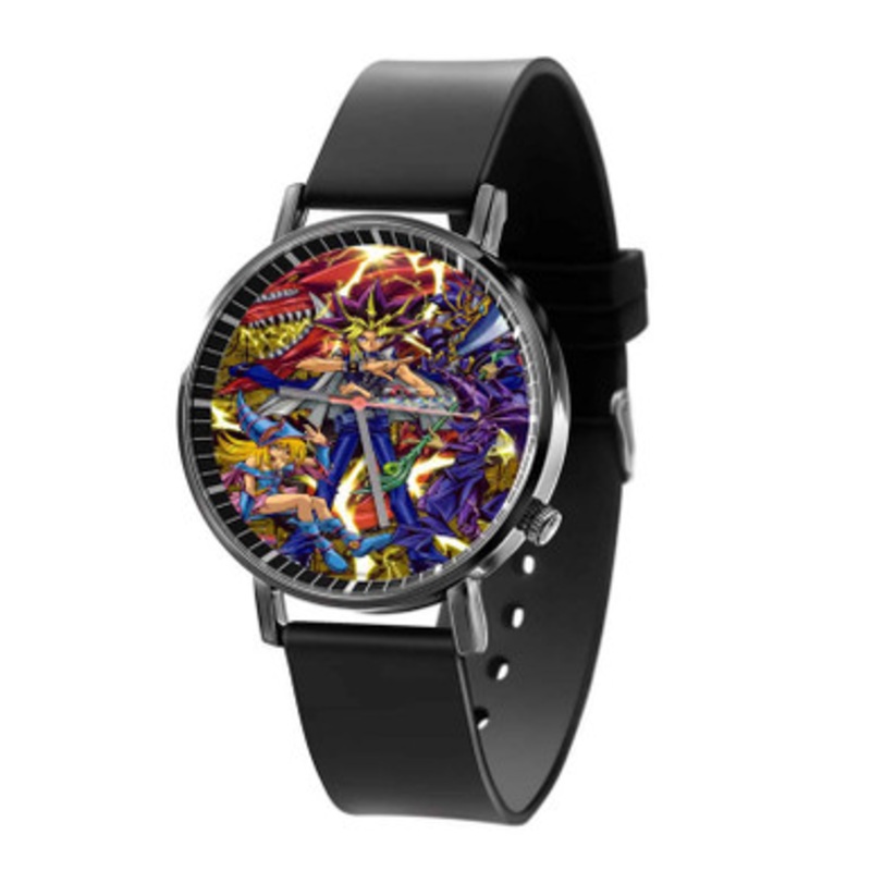 Yu Gi Oh Arts Unisex Black Quartz Watch With Premium Gift Box