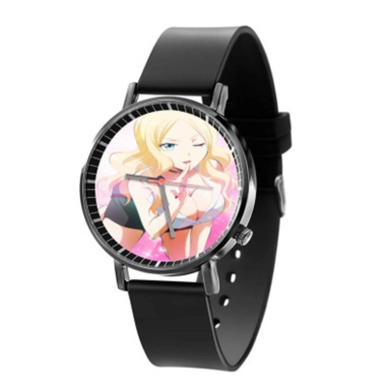 Ansatsu Kyoushitsu Irina Jelavic Beautiful Unisex Black Quartz Watch With Premium Gift Box