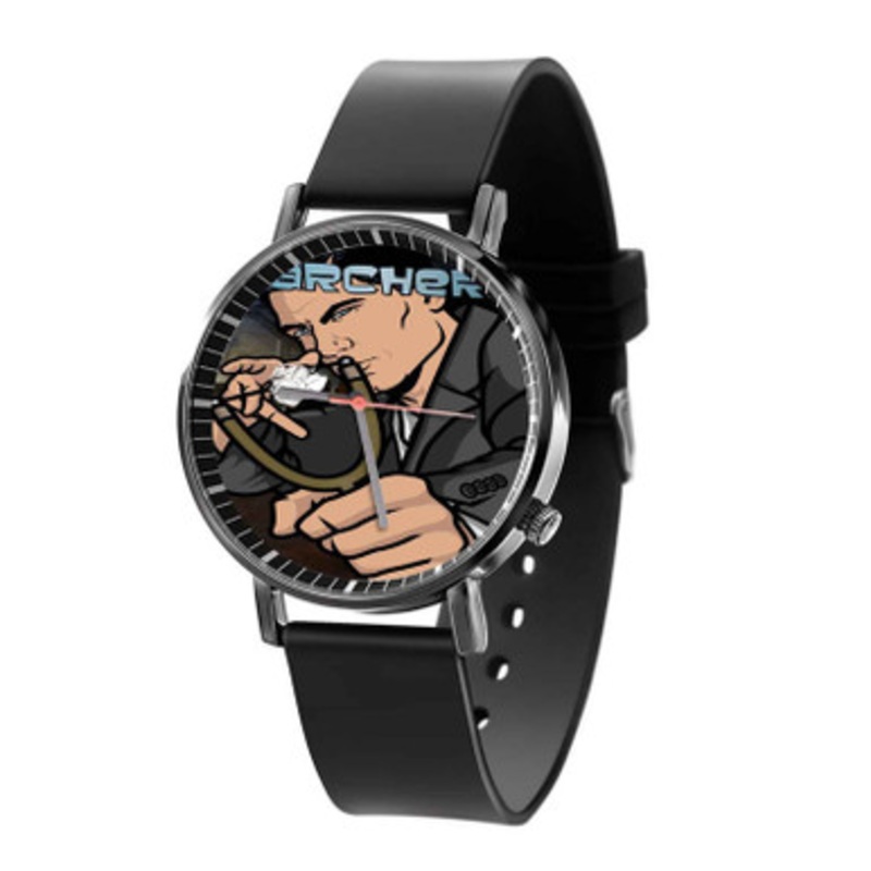 Archer Season 7 Unisex Black Quartz Watch With Premium Gift Box
