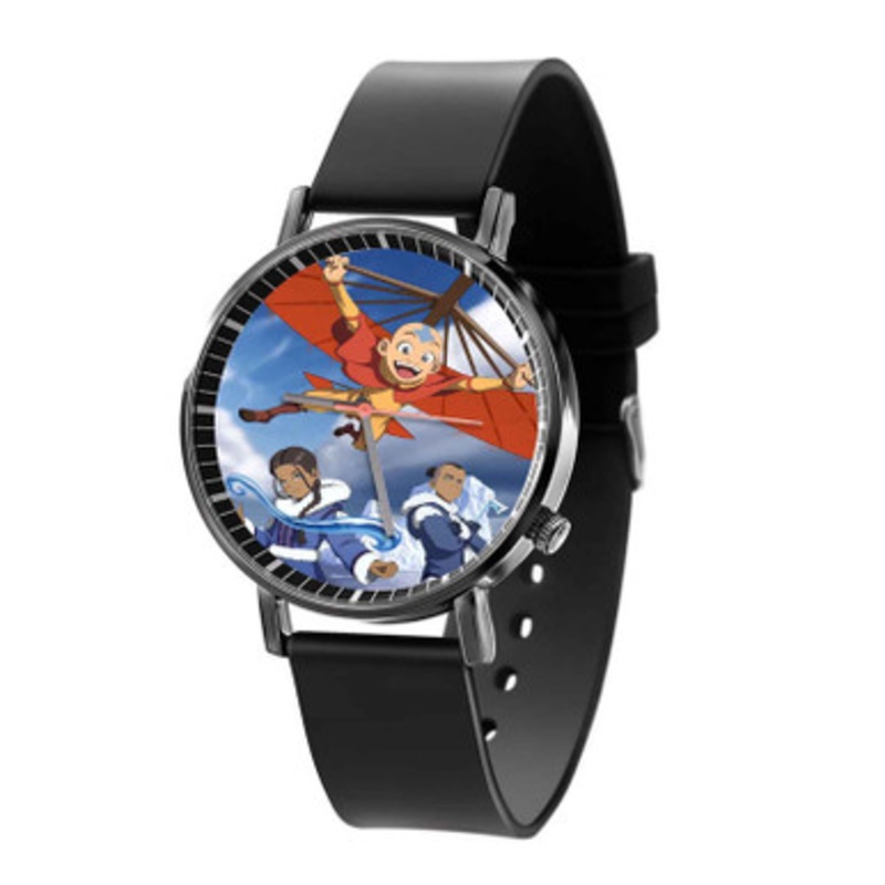 Avatar The Last Airbender Art Art Black Quartz Watch Unisex With Premium Gift Box