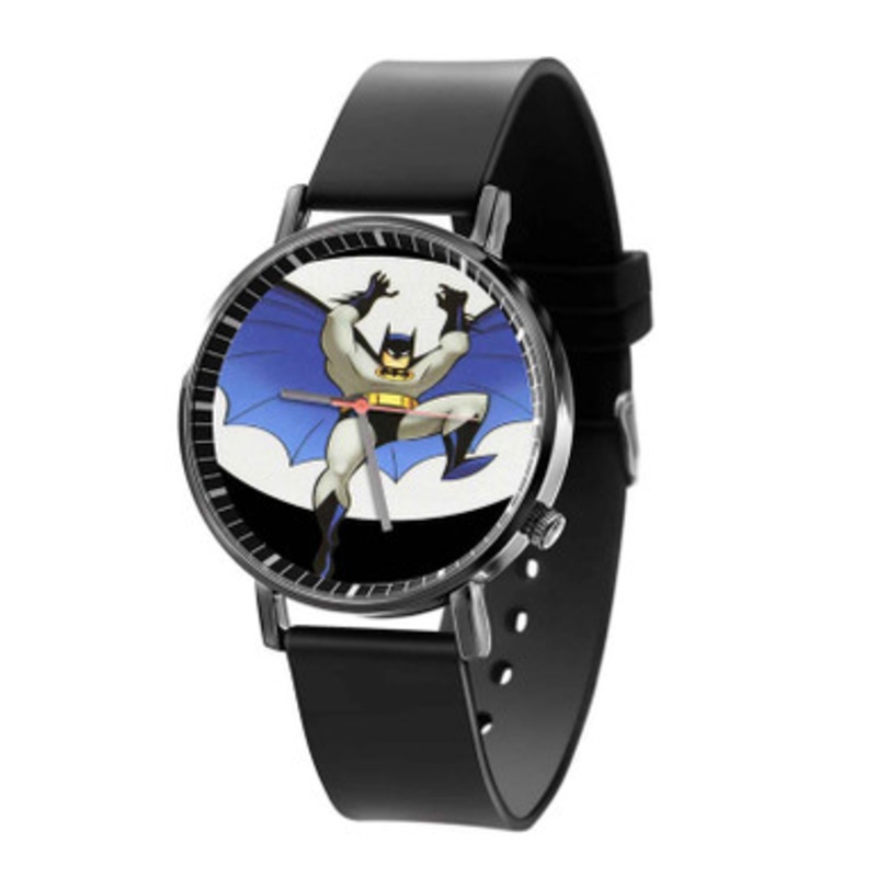 Batman The Animated Series 1992 Black Quartz Watch Unisex With Premium Gift Box