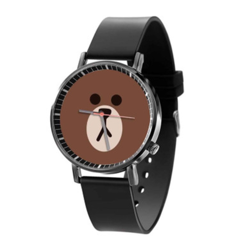 Bear Black Quartz Watch Unisex With Premium Gift Box
