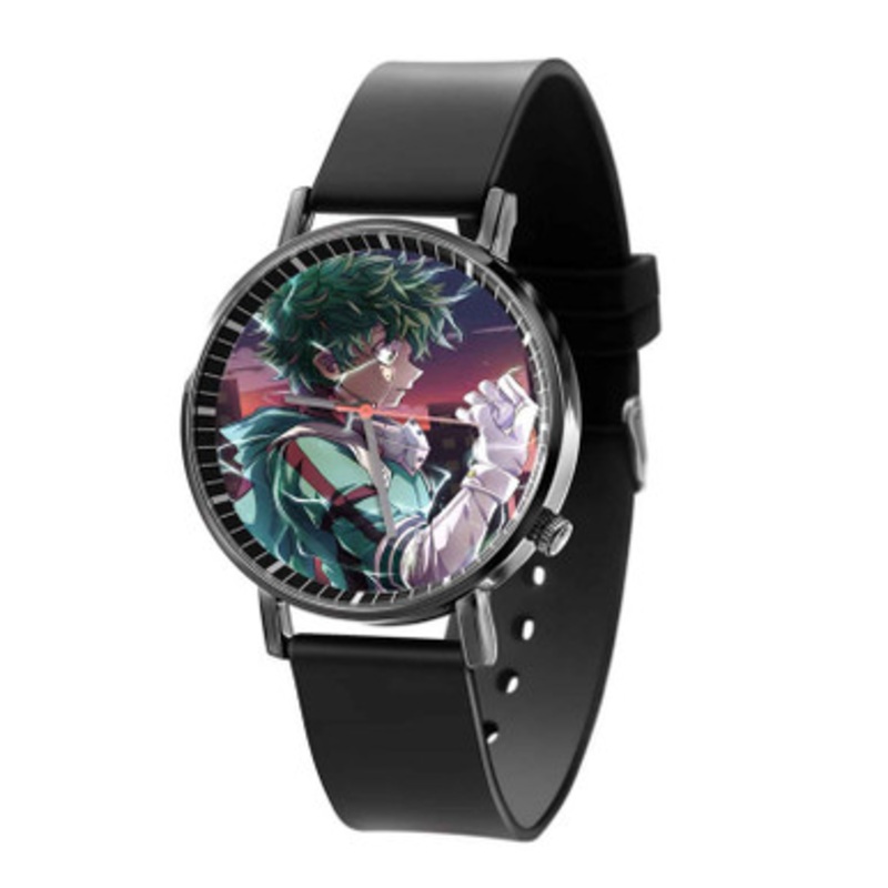 Boku no Hero Academia Black Quartz Watch Unisex With Premium Gift Box