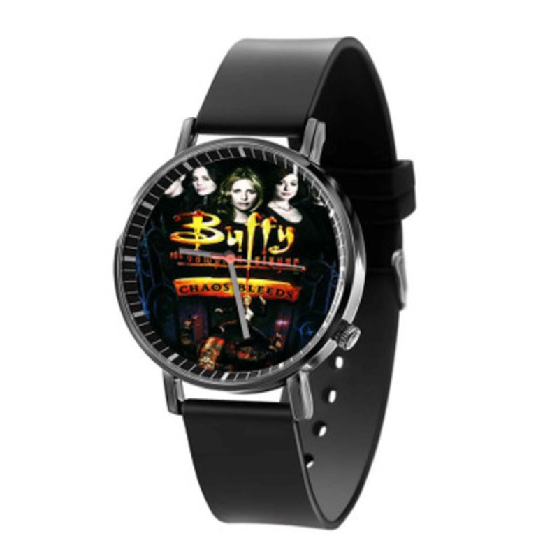 Buffy The Vampire Slayer Chaos Bleeds Black Quartz Watch Unisex With Premium Gift Box