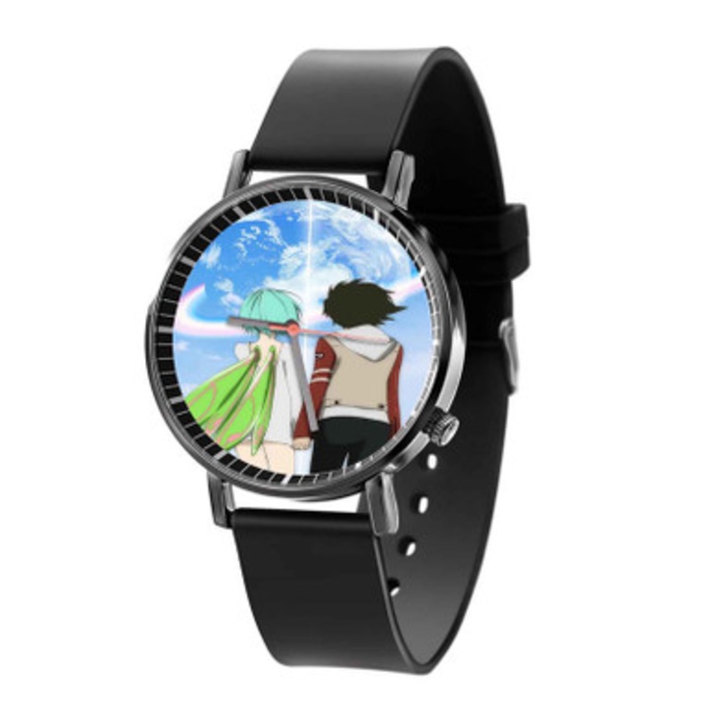 Eureka Seven Love Black Quartz Watch Unisex With Premium Gift Box