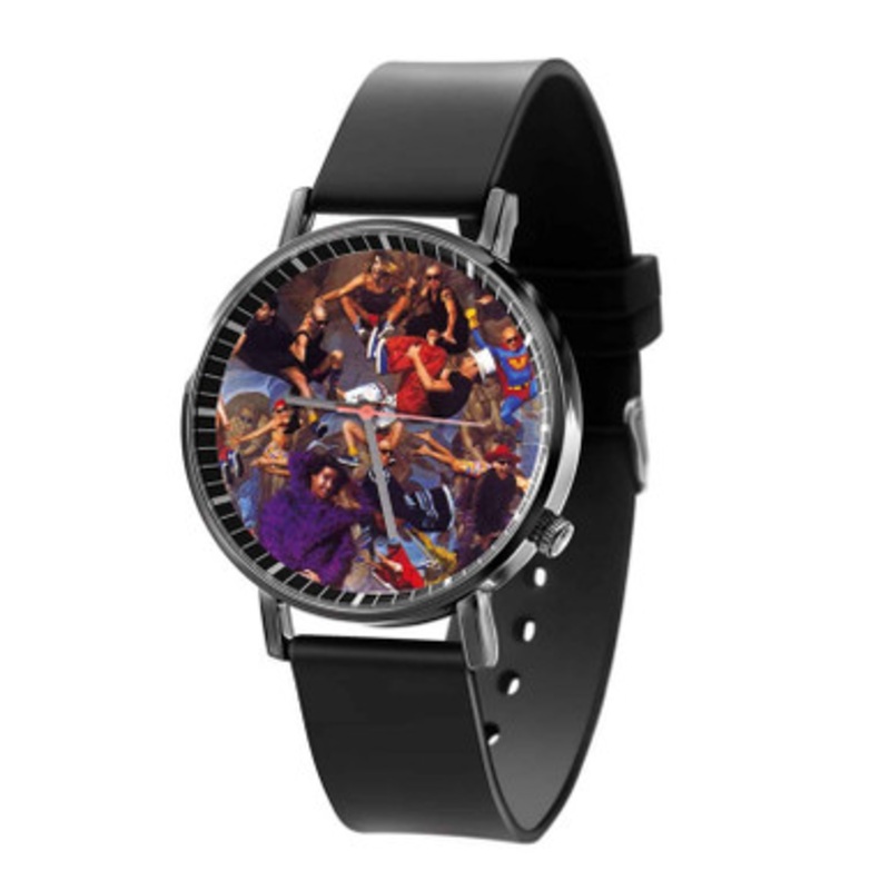 Freaky Styley Red Hot Chili Peppers Unisex Black Quartz Watch With Premium Gift Box