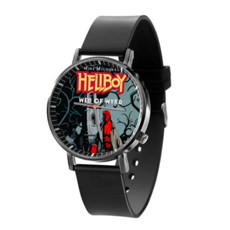Hellboy Web of Wyrd Black Quartz Watch Unisex With Premium Gift Box