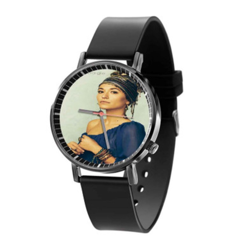 Lauren Daigle Black Quartz Watch With Premium Gift Box for Unisex