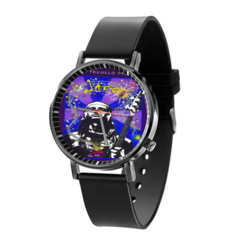 Robert Trujillo Jaco Metallica Black Quartz Watch Unisex With Premium Gift Box