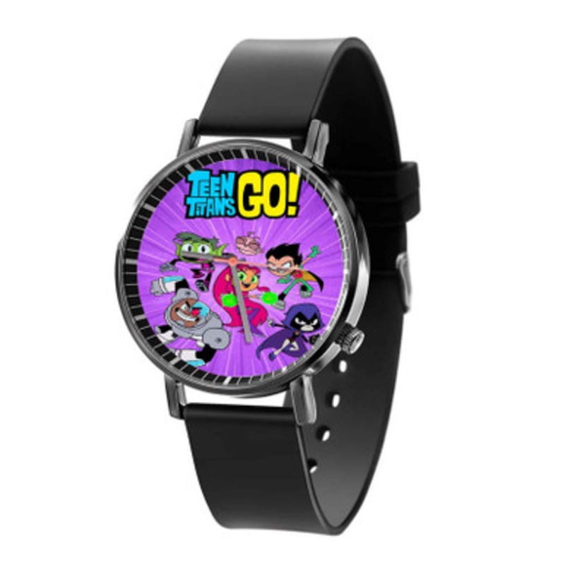 Teen Titans Go Black Quartz Watch With Premium Gift Box for Unisex