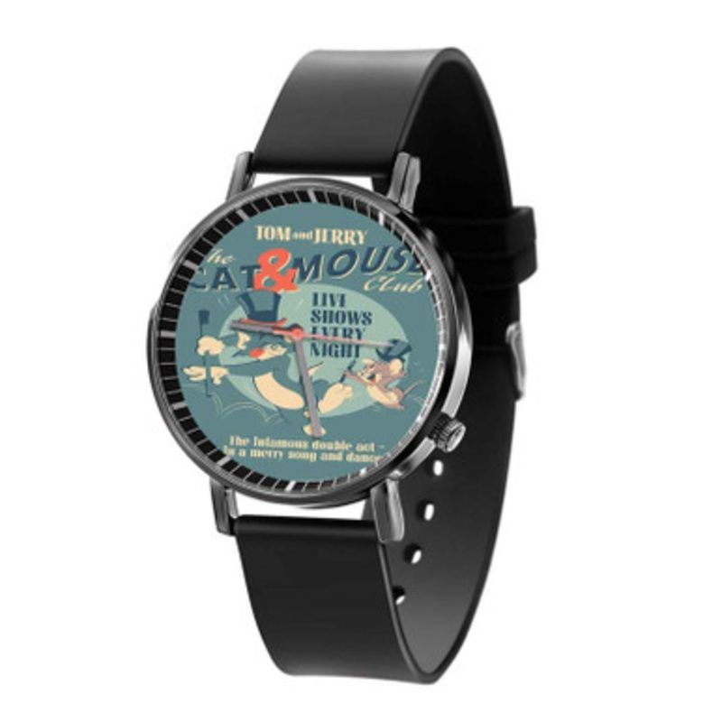 Tom and Jerry Cat and Mouse Club Unisex Quartz Watch With Premium Gift Box