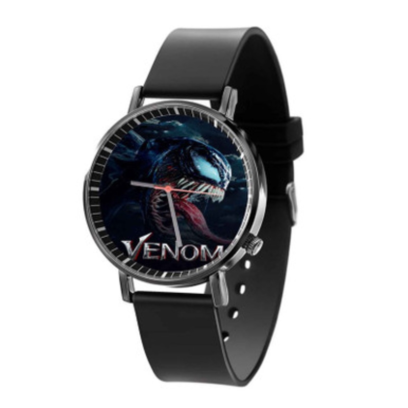 Venom Black Quartz Watch Unisex With Premium Gift Box