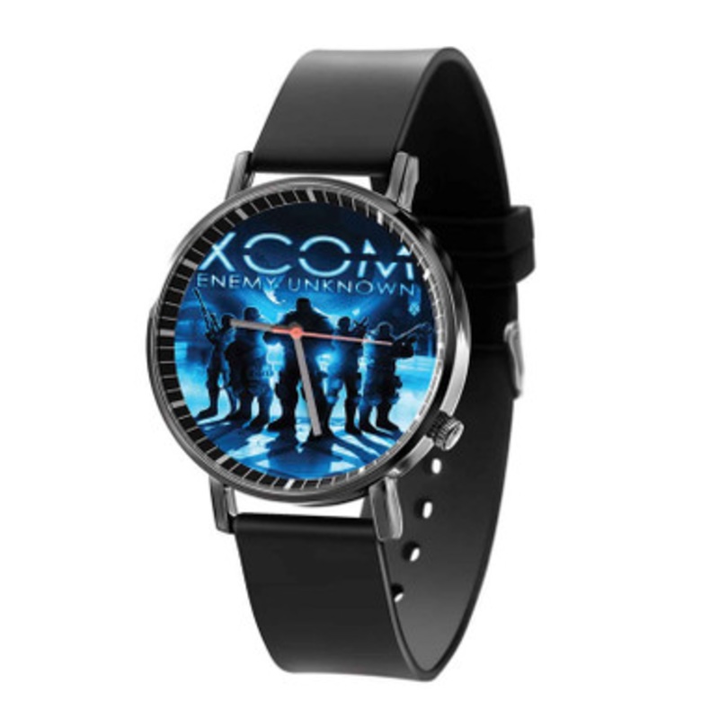 XCOM Enemy Unknown Black Quartz Watch Unisex With Premium Gift Box