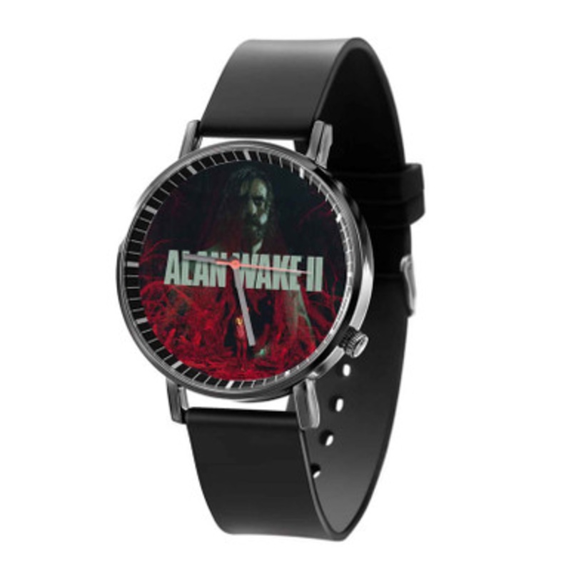 Alan Wake 2 Black Quartz Watch Unisex With Premium Gift Box