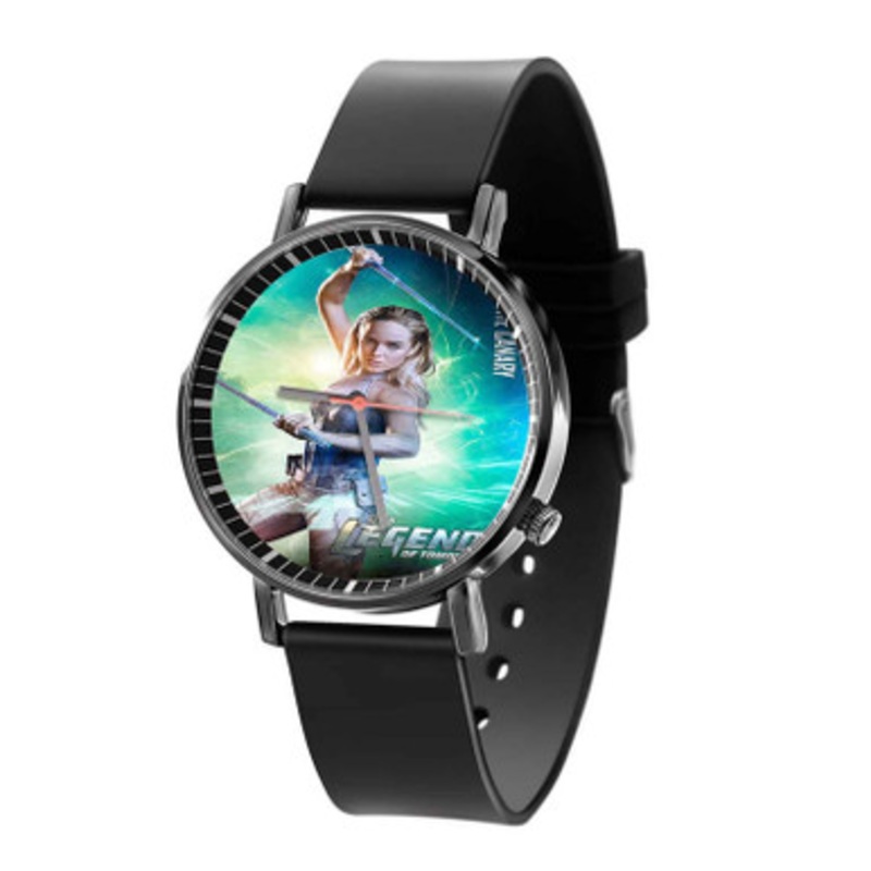 DC s Legends of Tomorrow White Canary Black Quartz Watch Unisex With Premium Gift Box