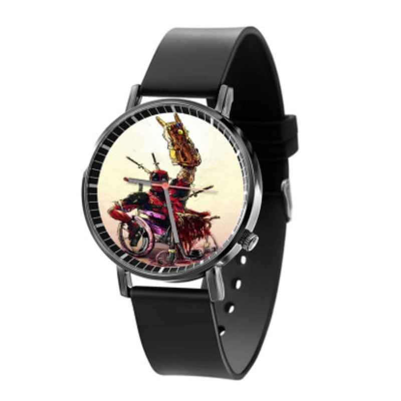 Deadpool Thanos Infinity Stonnes Unisex Quartz Watch With Premium Gift Box
