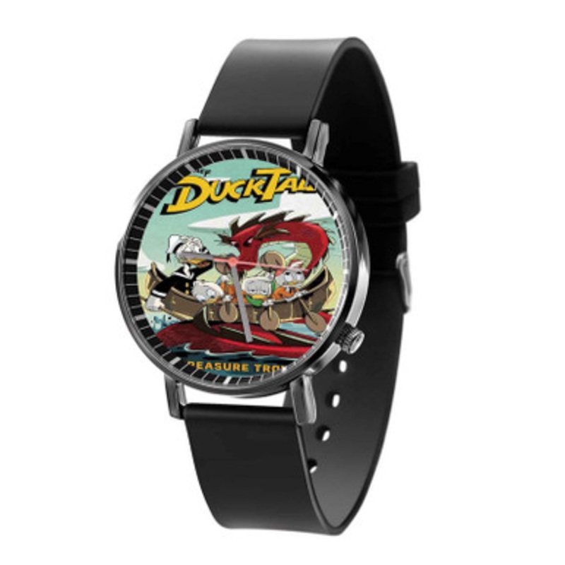Duck Tales Black Quartz Watch Unisex With Premium Gift Box