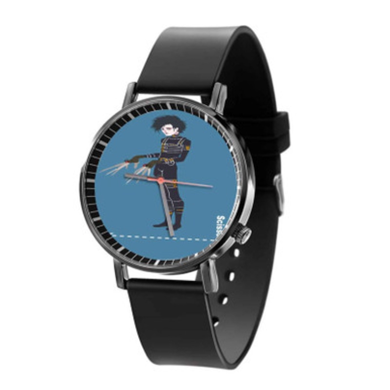 Edward Scissorhands Black Quartz Watch Unisex With Premium Gift Box