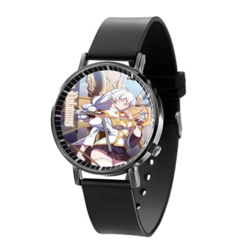 Elan Palatinus Black Quartz Watch With Premium Gift Box for Unisex