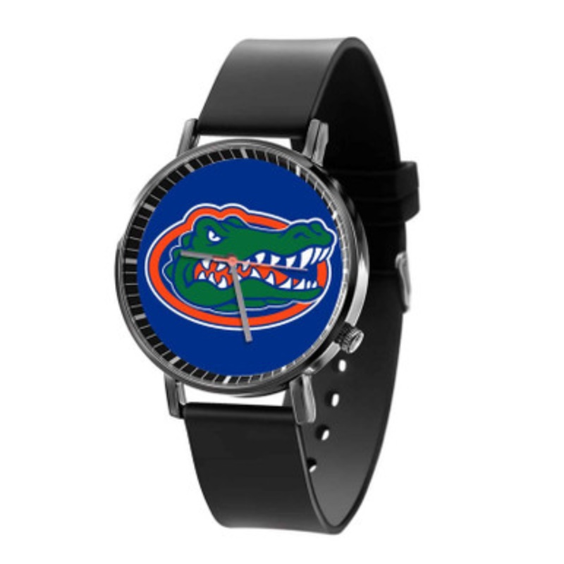 Florida Gators Black Quartz Watch Unisex With Premium Gift Box