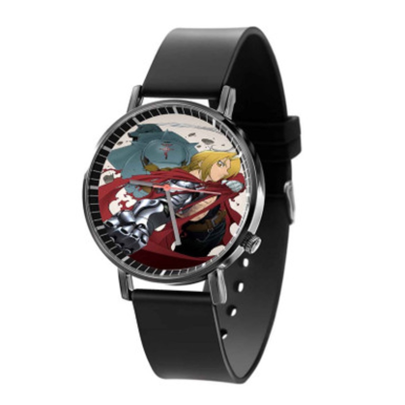 Fullmetal Alchemist Art Black Quartz Watch Unisex With Premium Gift Box