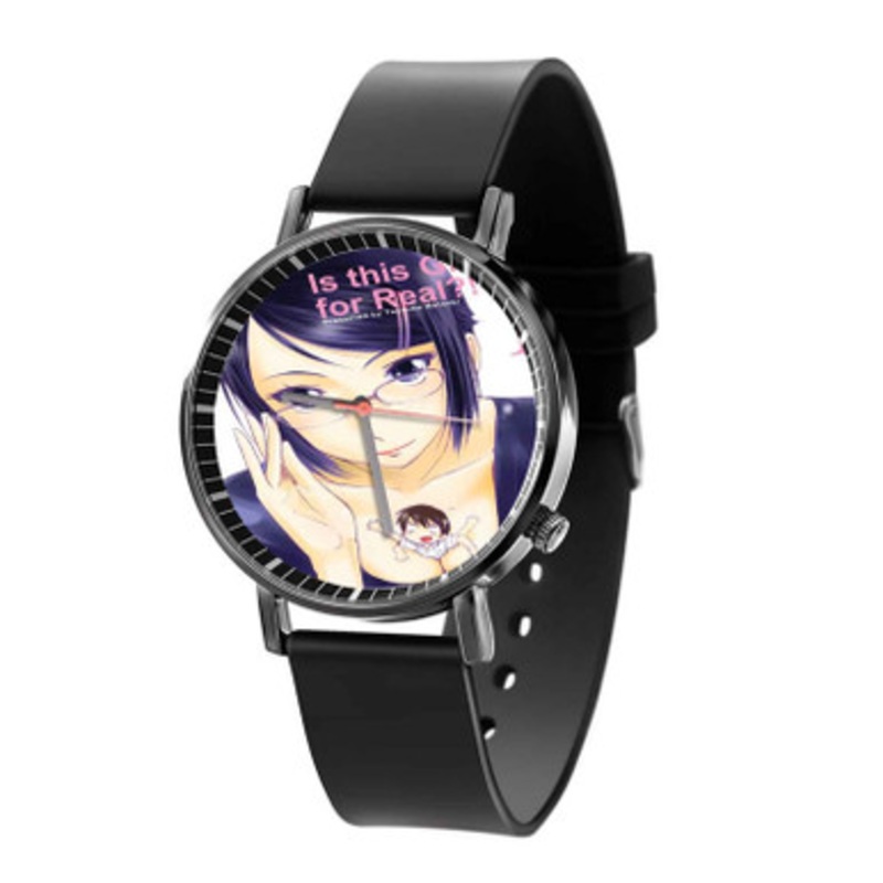 Is this Girl for Real Black Quartz Watch With Premium Gift Box for Unisex