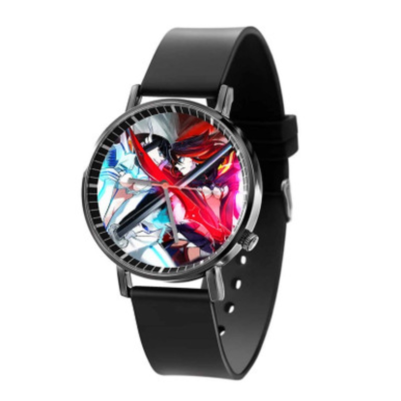 Kill La Kill Satsuki Kiryuin Ryuko Matoi Unisex Black Quartz Watch With Premium Gift Box
