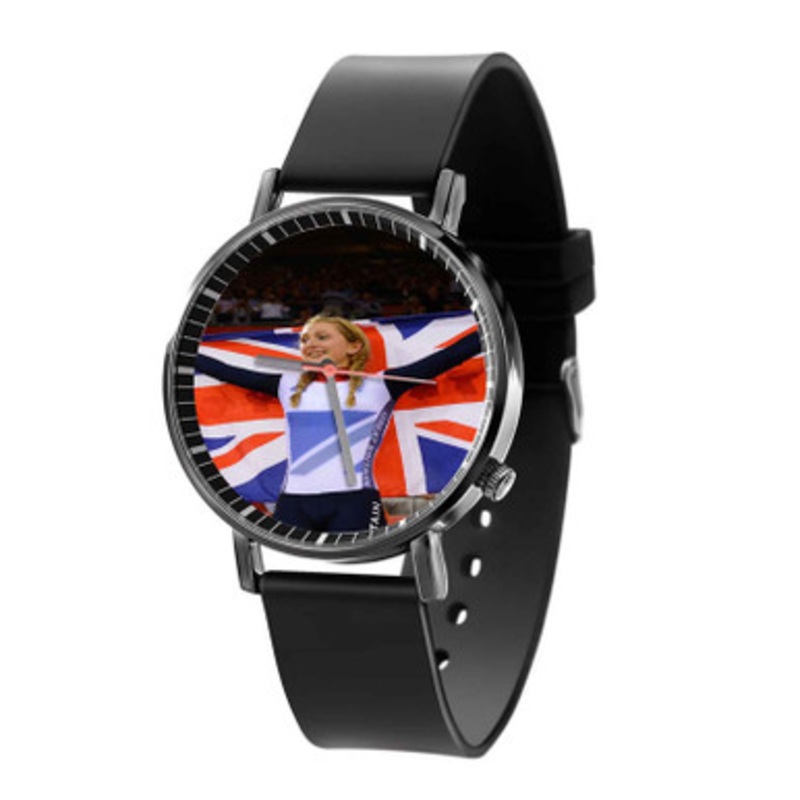 Laura Trott Championship Black Quartz Watch Unisex With Premium Gift Box