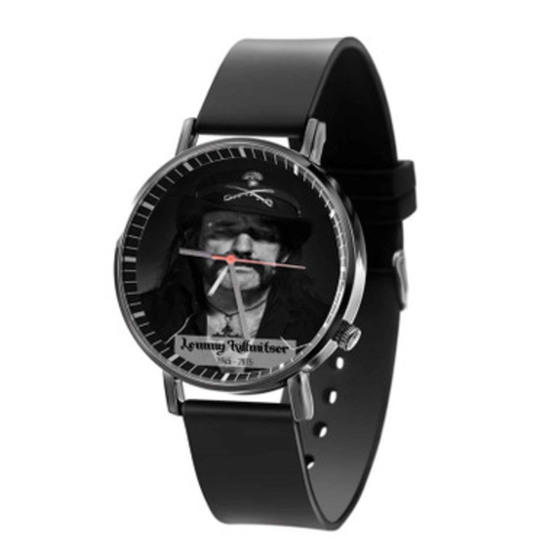 Lemmy Killmister Motorhead Black Quartz Watch Unisex With Premium Gift Box