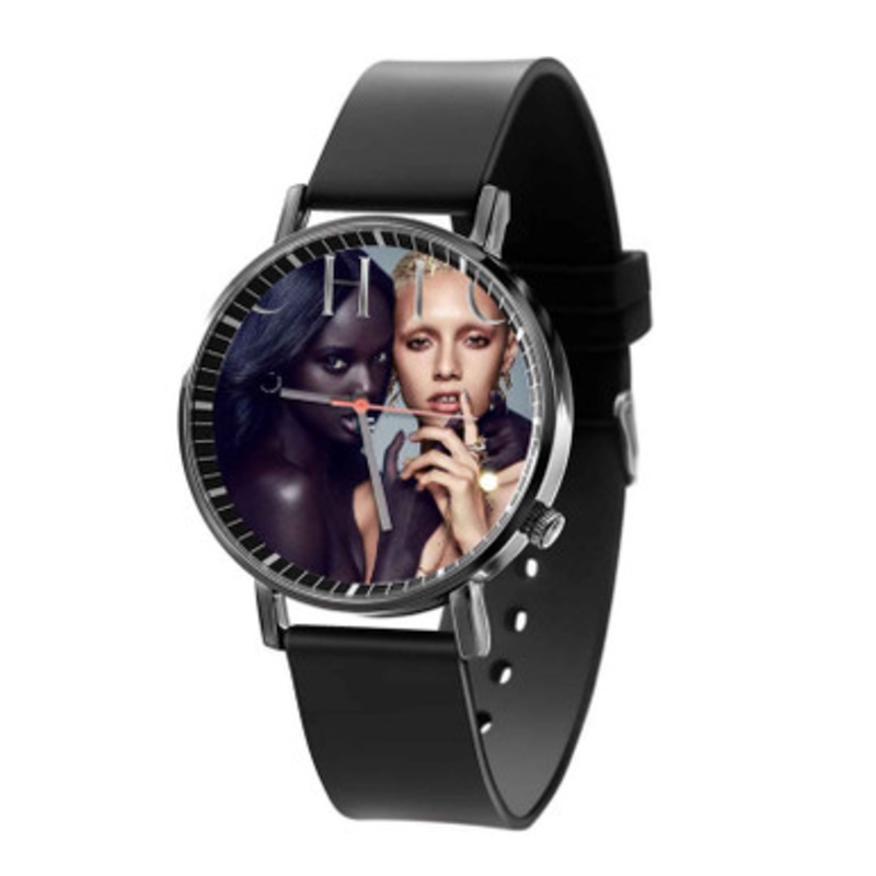 Nile Rodgers Chic It s About Time Black Quartz Watch Unisex With Premium Gift Box