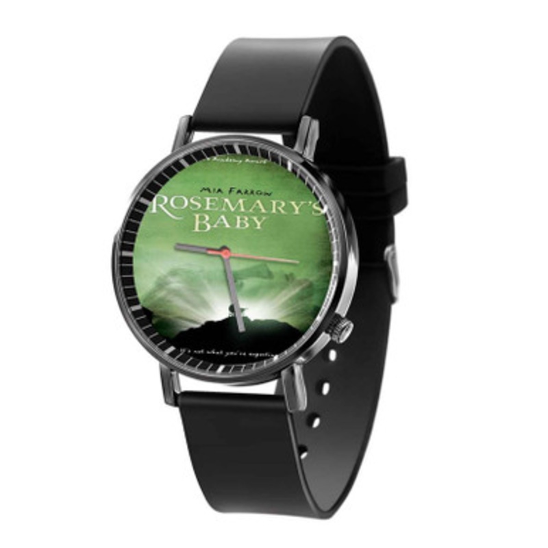 Rosemary s Baby Unisex Black Quartz Watch With Premium Gift Box