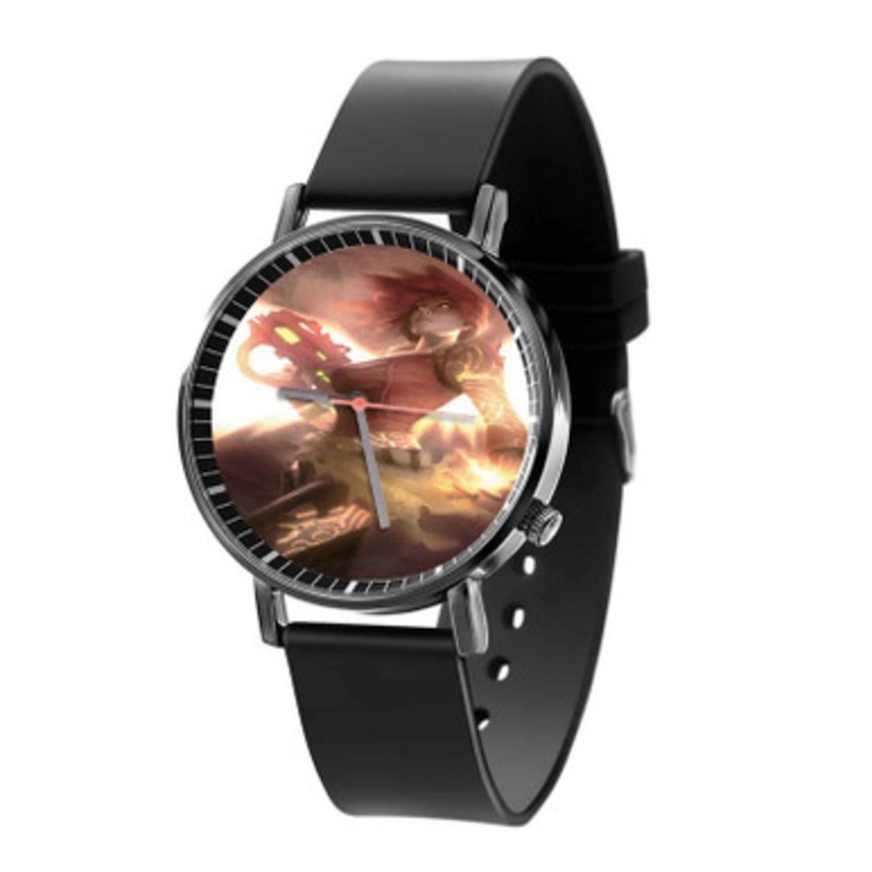 The Firehawk Borderlands Black Quartz Watch Unisex With Premium Gift Box