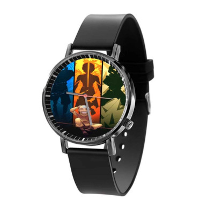 The Legend of Aang Black Quartz Watch Unisex With Premium Gift Box