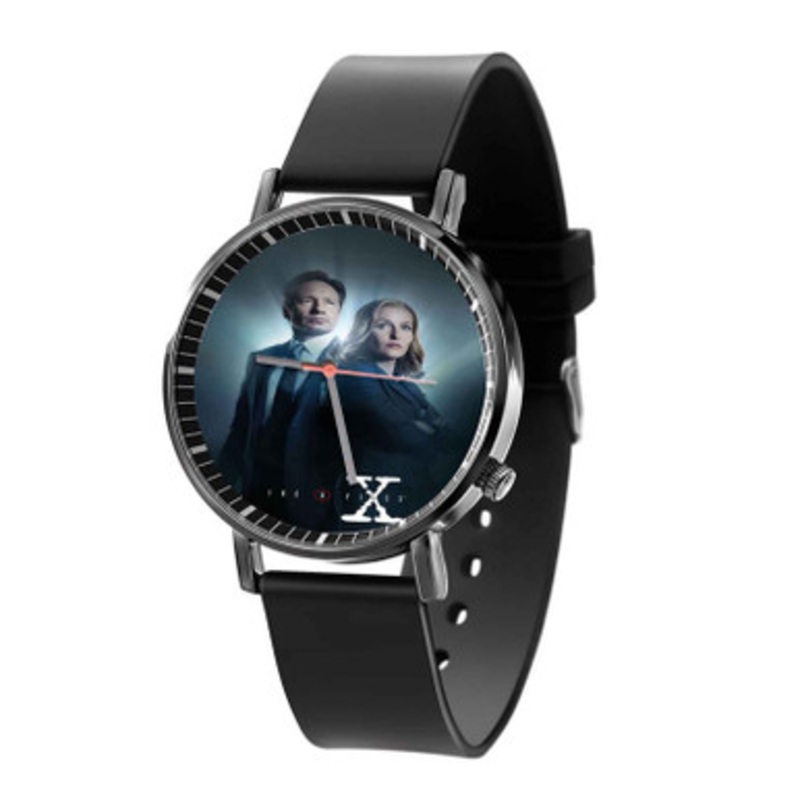 The X Files Black Quartz Watch Unisex With Premium Gift Box