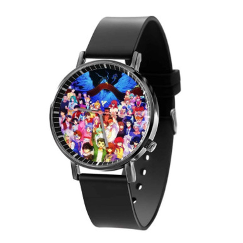 Yu Yu Hakusho Great Unisex Black Quartz Watch With Premium Gift Box