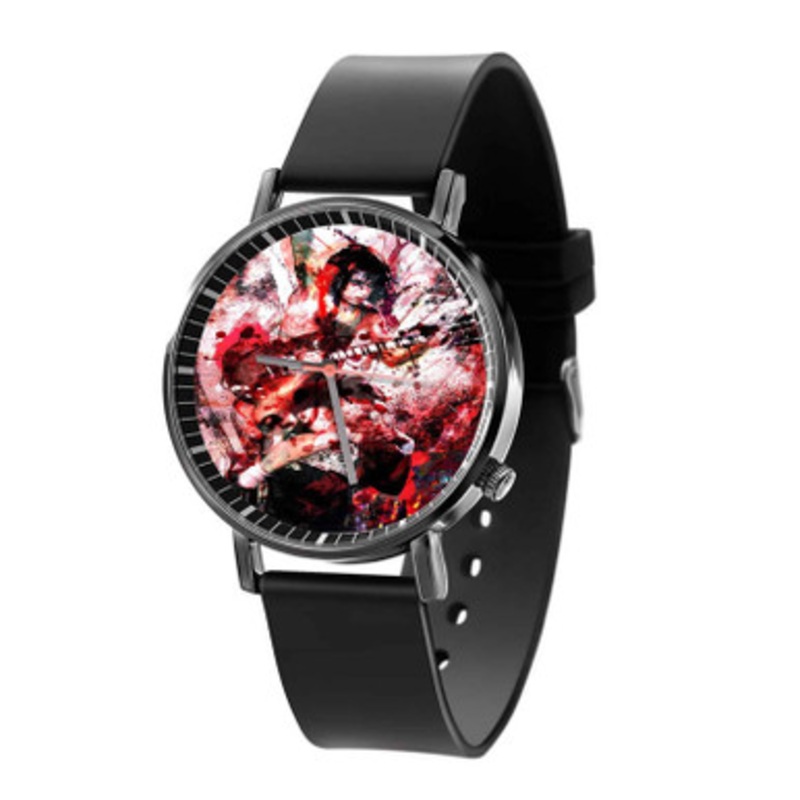 ACDC Black Quartz Watch Unisex With Premium Gift Box