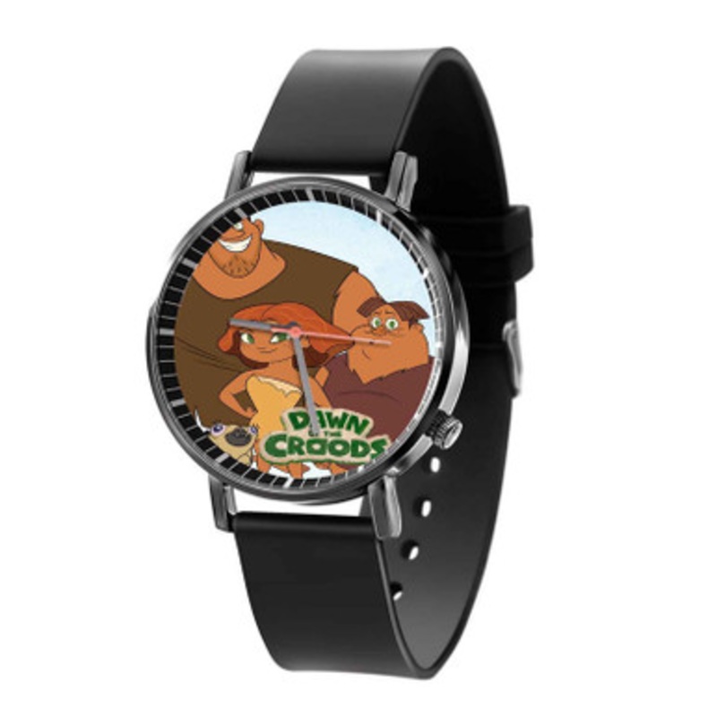 Dawn of the Croods Black Quartz Watch With Premium Gift Box for Unisex