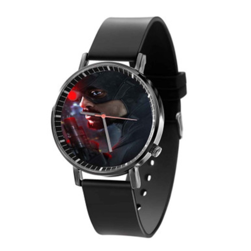 Deadshot Suicide Squad Will Smith Art Black Quartz Watch Unisex With Premium Gift Box