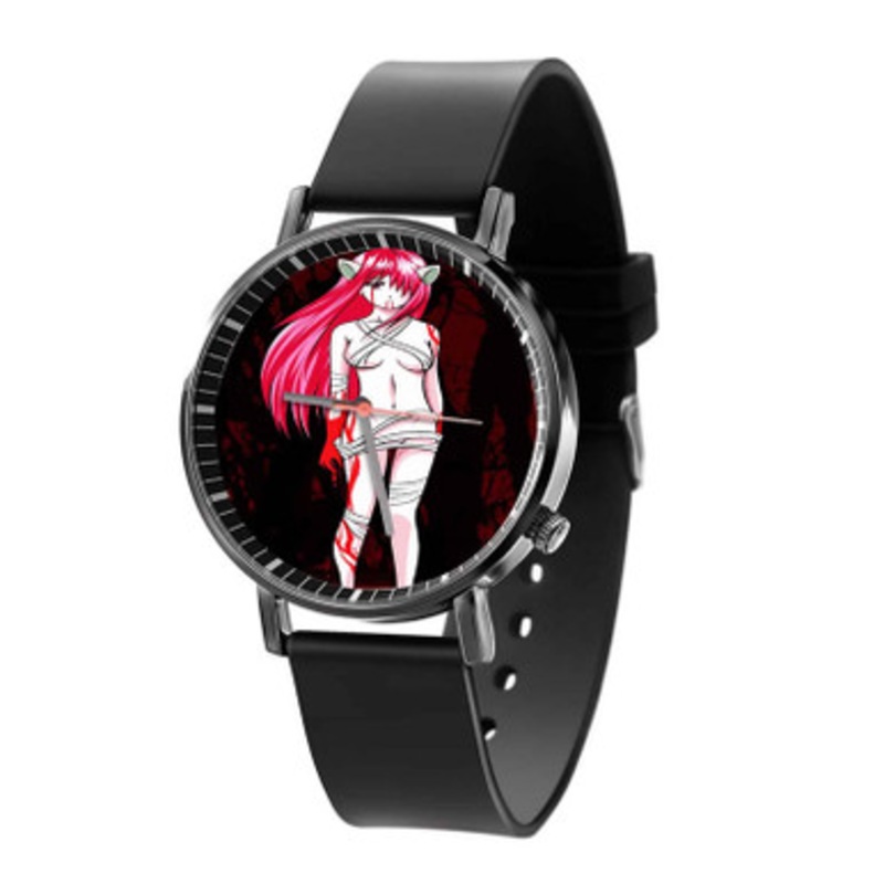 Elfen Lied Lucy Unisex Black Quartz Watch With Premium Gift Box