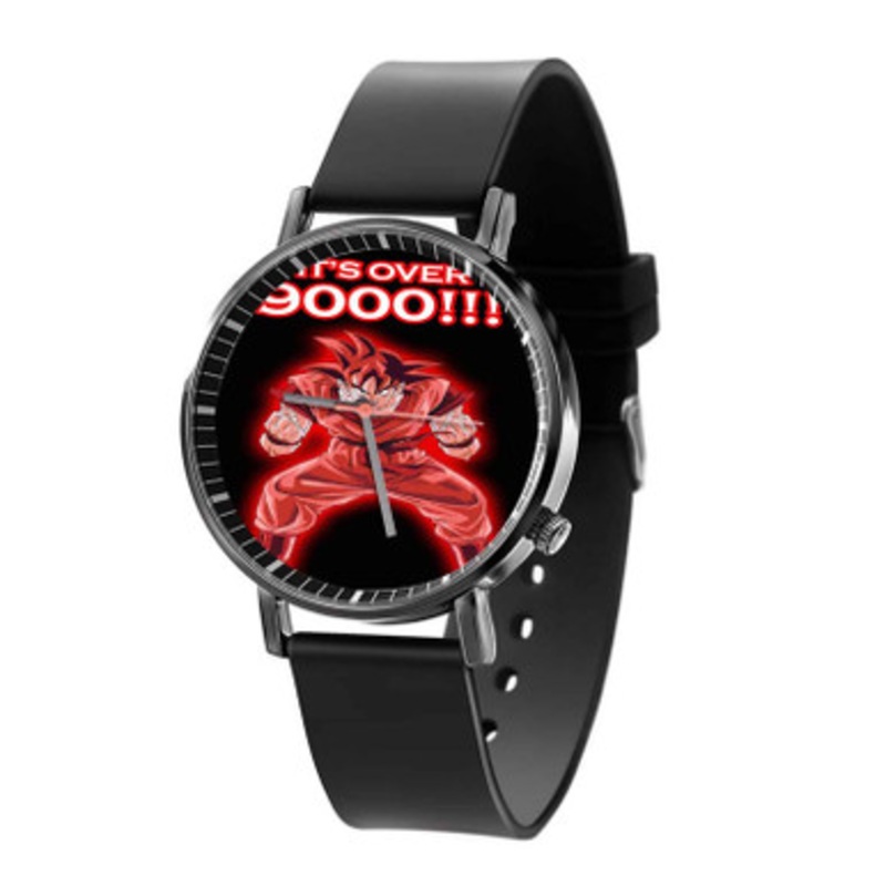 Goku Over 9000 Dragon Ball Black Quartz Watch Unisex With Premium Gift Box
