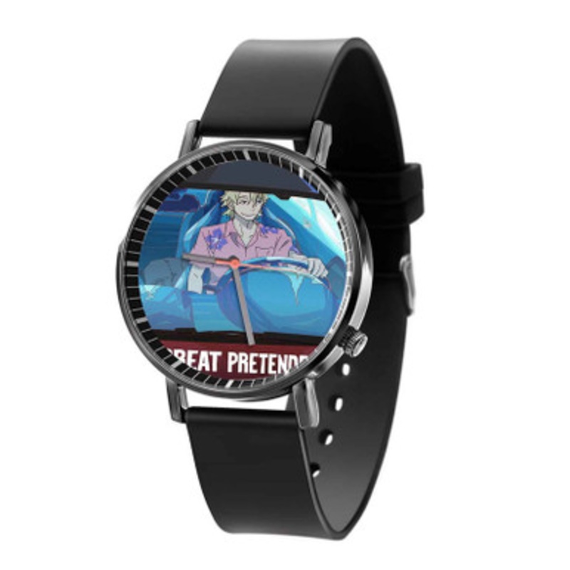 Great Pretender Black Quartz Watch With Premium Gift Box for Unisex