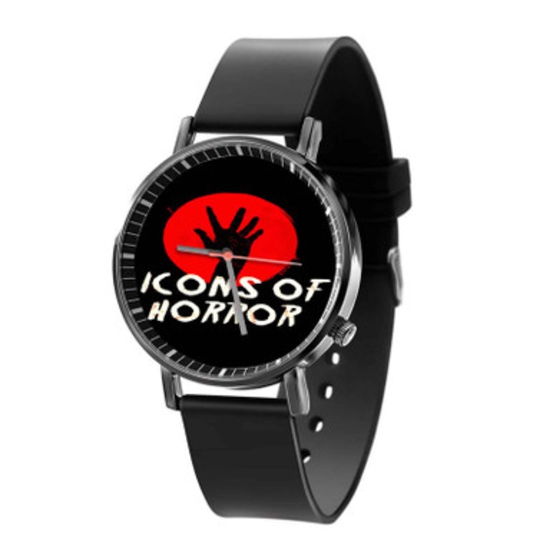 Icons of Horror Unisex Black Quartz Watch With Premium Gift Box