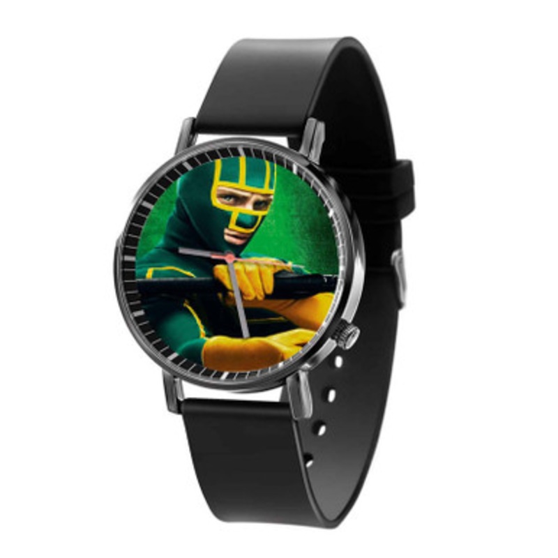 Kick Ass Unisex Black Quartz Watch With Premium Gift Box