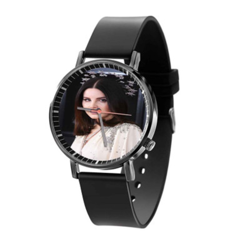 Lana Del Rey Quality Black Quartz Watch With Premium Gift Box for Unisex