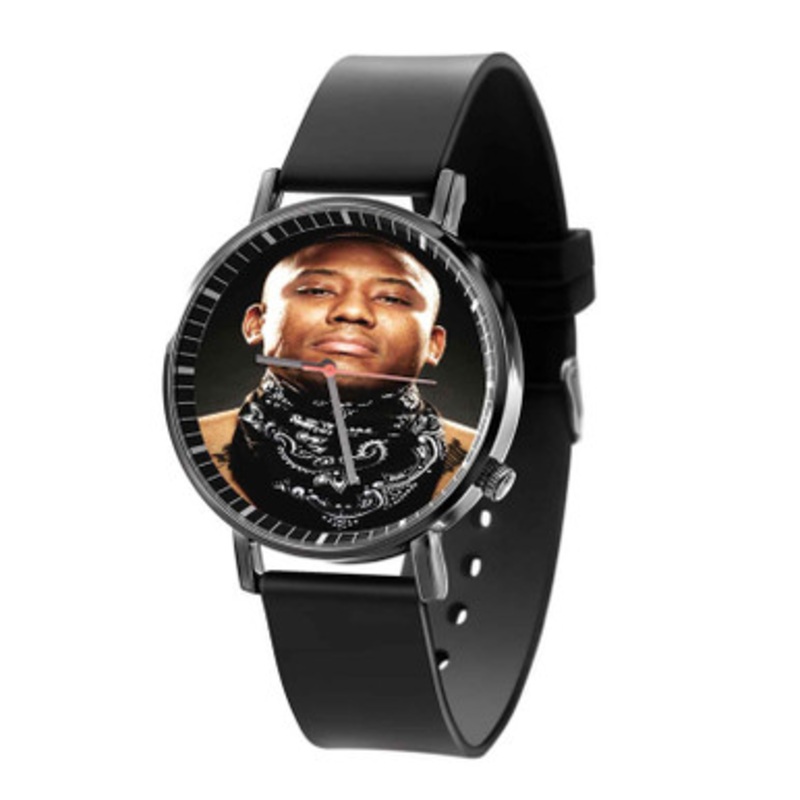 Maino Black Quartz Watch With Premium Gift Box for Unisex