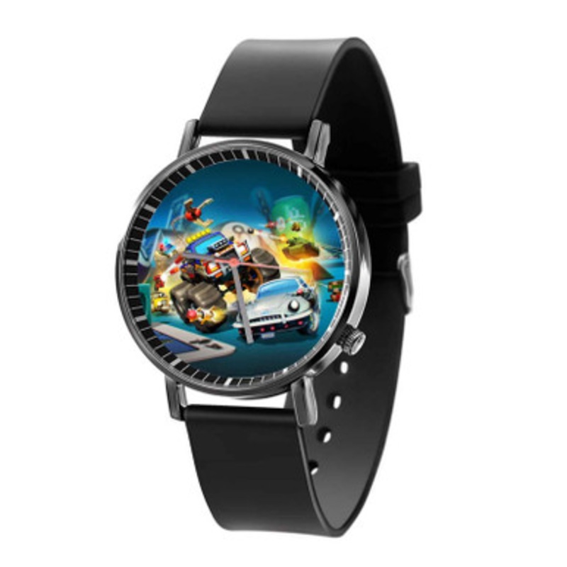 Micro Machines World Series Unisex Black Quartz Watch With Premium Gift Box