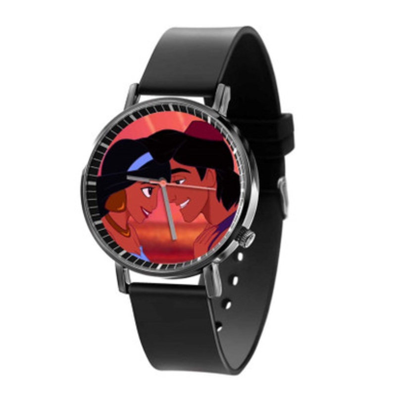 princess jasmine and aladdin Unisex Quartz Watch With Premium Gift Box